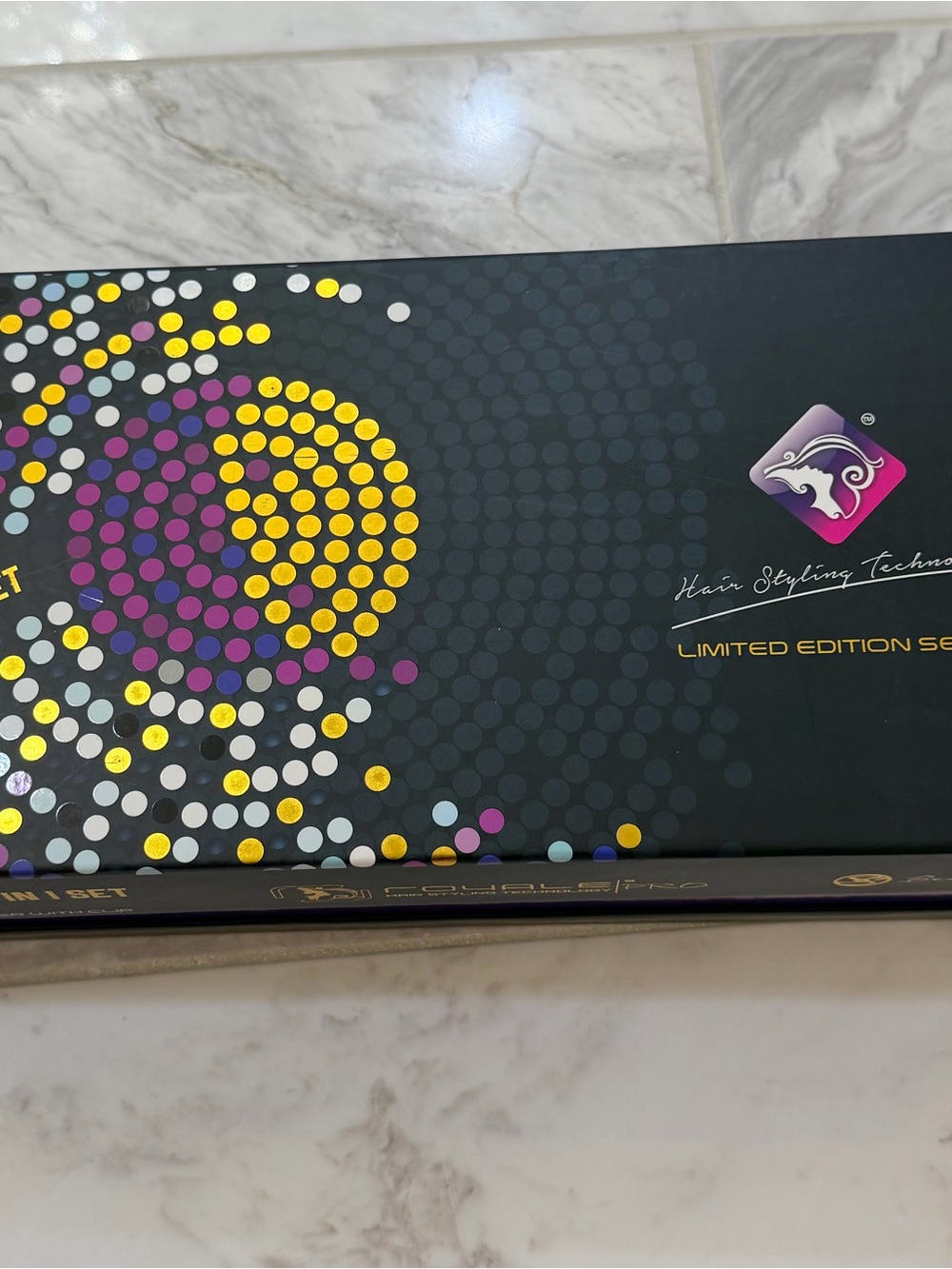 ROYALE Pro - Limited Edition Hair Styling Set - Black & Purple